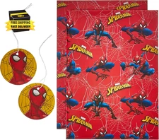 Birthday Gift Wrapping Paper Boys - Wrapping Paper Sheets for Kids, Wrapping Pap