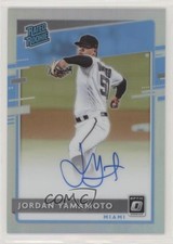 2020 Donruss Optic Rated Rookie Signatures Holo Prizm Jordan Yamamoto Auto 0c6
