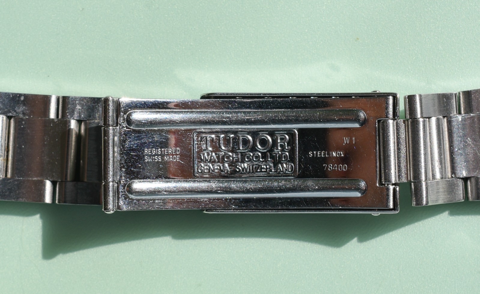 Vintage TUDOR 79270 Small Block Chronograph Stainless Steel Watch AS IS Project image 3