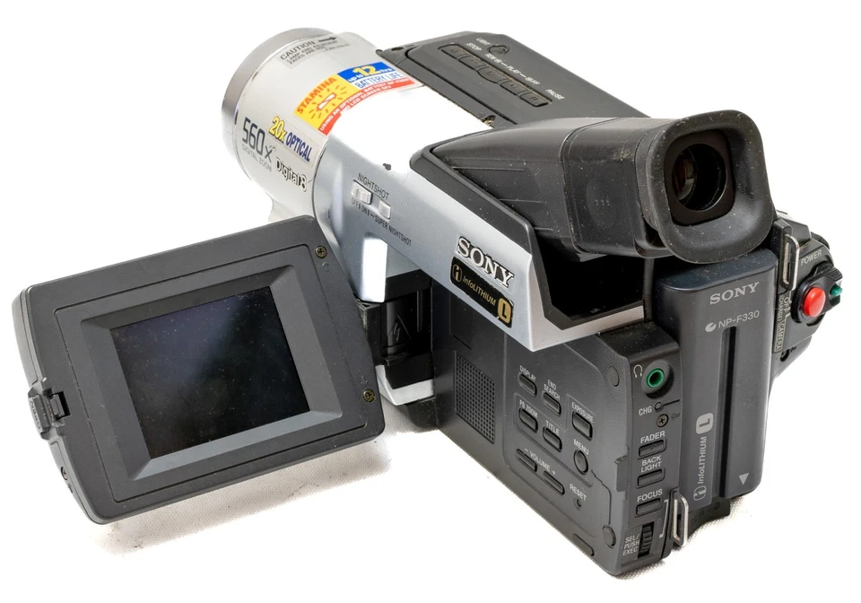 Camescope Sony Handycam Vision DCR-TRV130E PAL Digital8 Video Camera - Photo 4/4