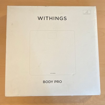 Withings Body Pro Smart Scale Bathroom Scale Model Body Pro UPC 3700546707339