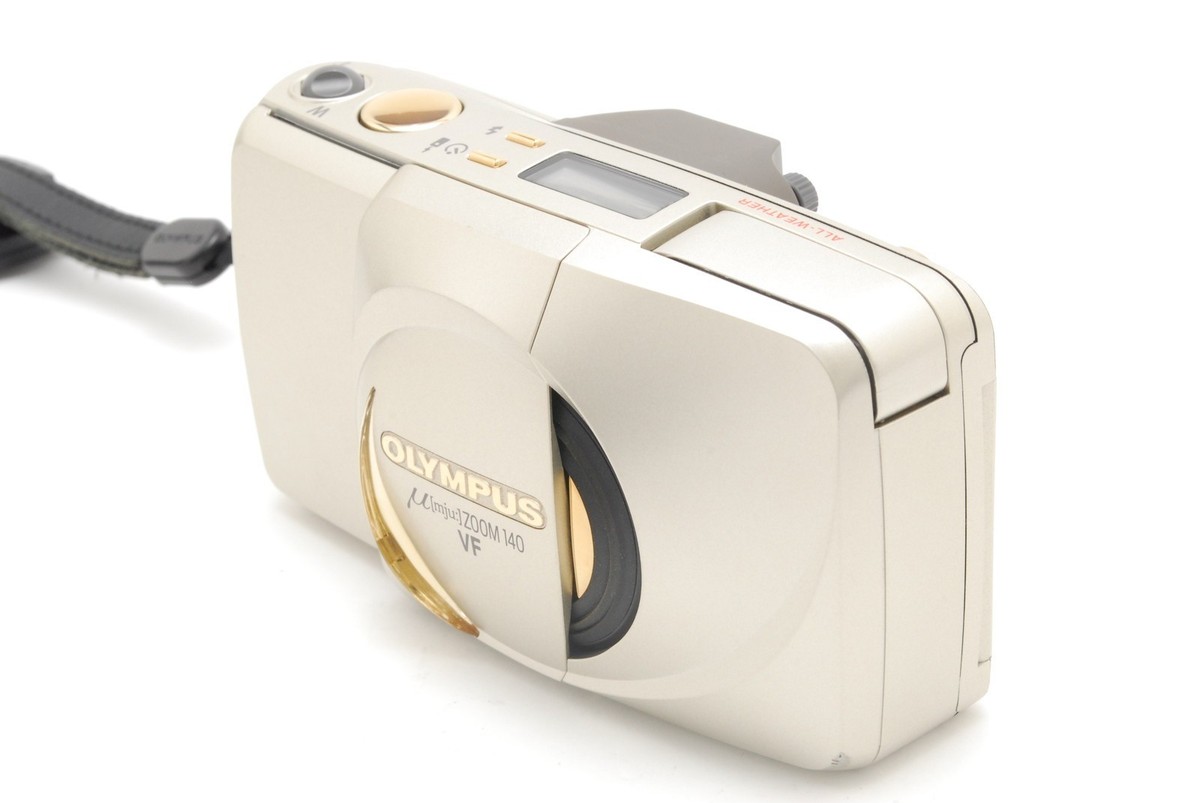 Near MINT] Olympus mju Zoom 140 VF Point & Shoot 35 mm Film Camera