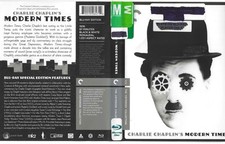 MODERN TIMES starring CHARLIE CHAPLIN BLU-RAY...