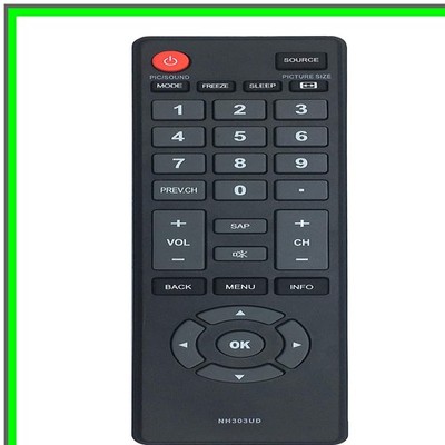 Emerson TV Remote Control Replacement for Multiple Models NH303UD