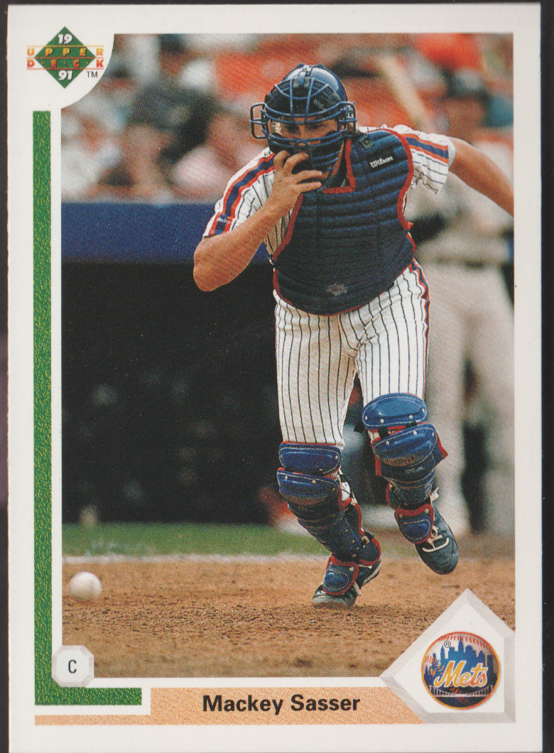 1991 UPPER DECK  MACKEY SASSER #103