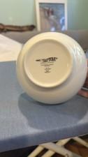 RARE LENOX BONE CHINA Footed BOWL w/PLATINUM TRIM USA Small