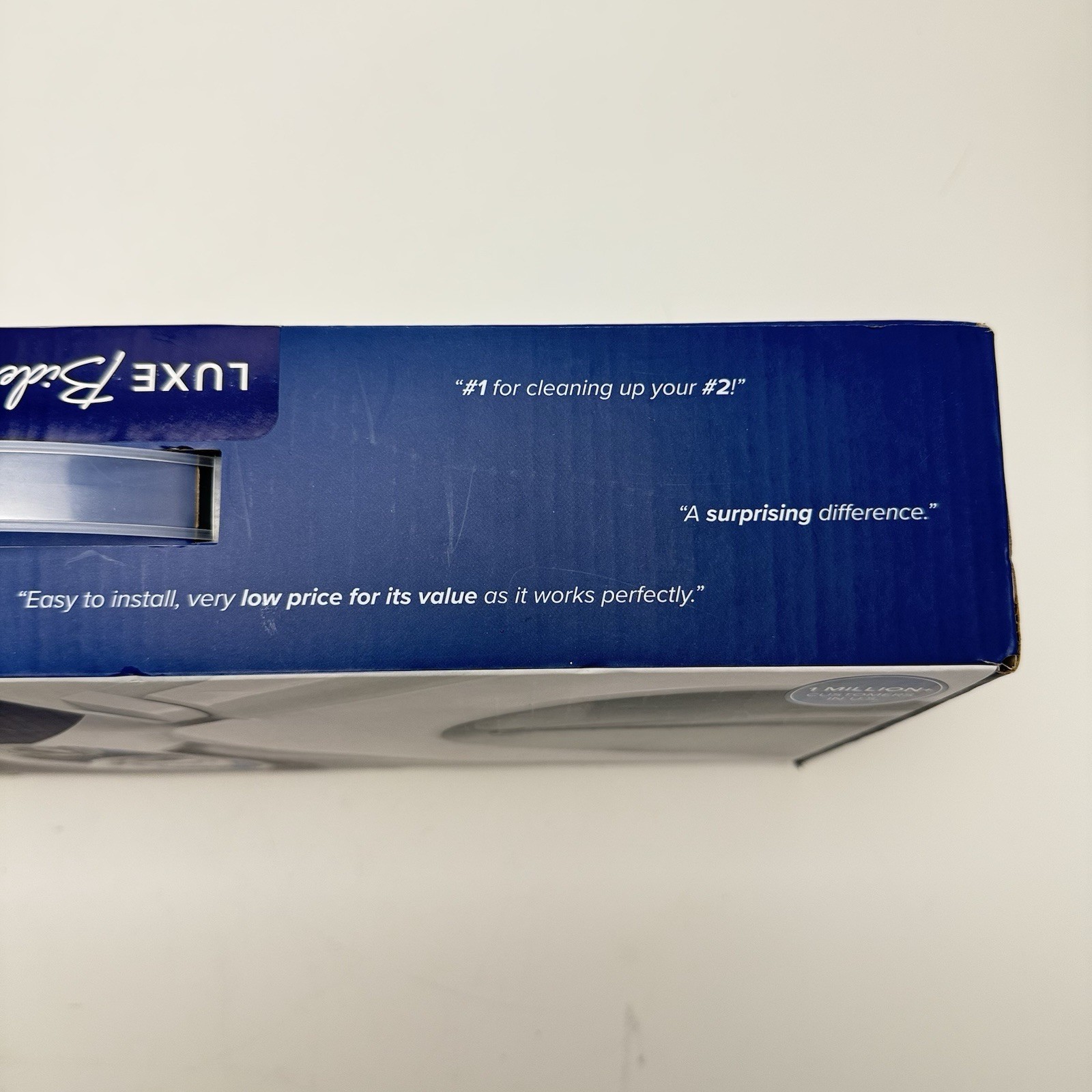 LUXE Bidet NEO 120 Blue Cold Water Bidet Attachment New Sealed