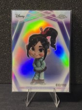 2026 Topps Disney Neon Vanellope Von Schweetz Chrome Neon Etch Refractor /199