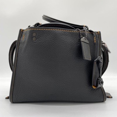 コーチ 20315 ローグ25 2way ハンドバッグ レザー 肩掛け　チャーム Coach Rogue 25 hand shoulder bag 2way leather 20315 | eBay