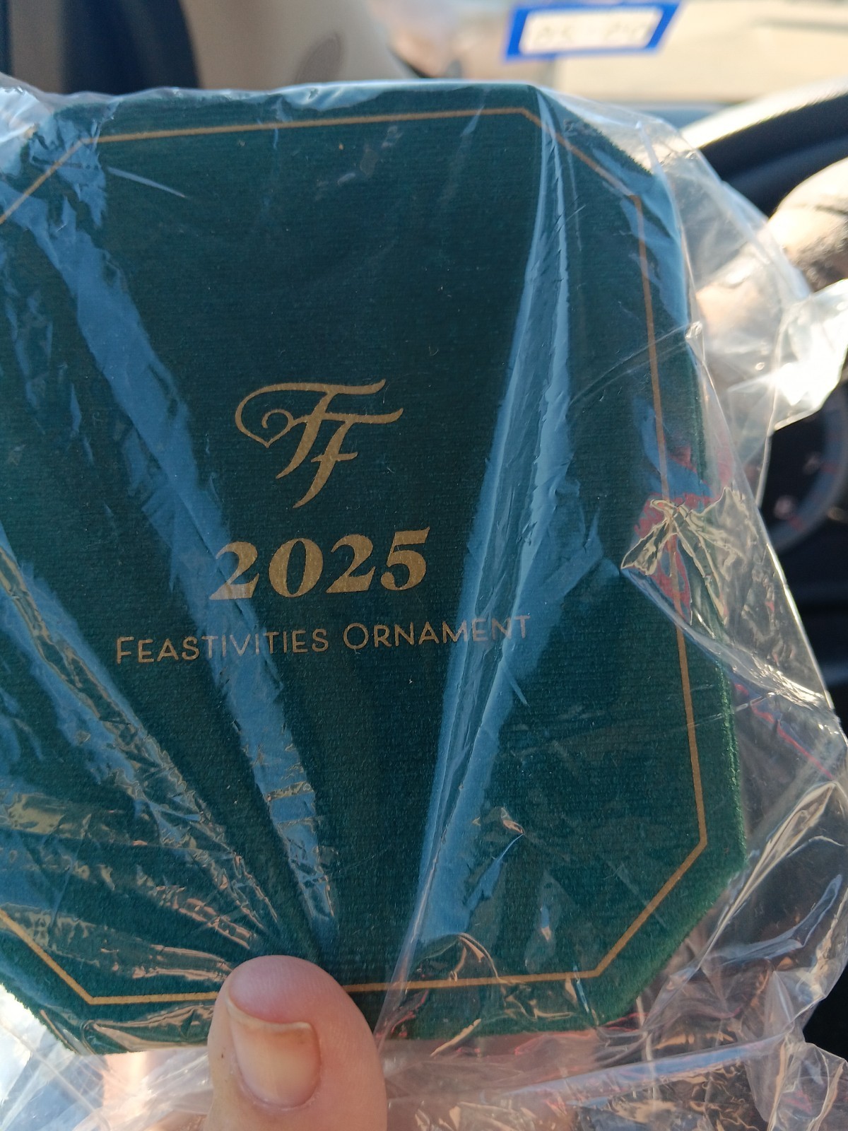 Purina Fancy Feast 2025 Feastivities Ornament Cat