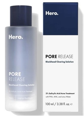 Hero Cosmetics Pore Release Blackhead Clearing Solution Exfoliating Toner 3.38