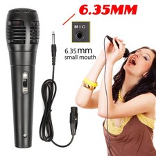 6.35mm Professional Wired Microphone Handheld Dynamic Mic for Karaoke  Speaker