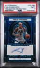 2024 PANINI OBSIDIAN TWILIGHT SIGNATURES #TS-PBO PAOLO BANCHERO /5 PSA 9