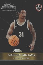 Alondes Williams #ABC-5 2021-22 Wild Card Alumination Wake Forest Demon Deacons