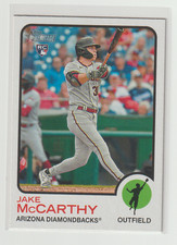 2022 Topps Heritage High Number Jake McCarthy Rookie Card #616. rookie card picture