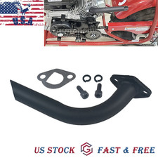 Mini Bike Exhaust Header Pipe for Predator 212cc 196cc Honda GX160 GX200 Go Kart