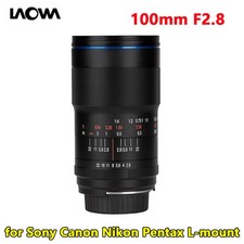 Laowa 100mm F2.8 Ultra Macro APO Lens for Sony Canon Nikon Leica L-mount Camera