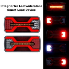 2x LED Rückleuchte 5 Funktionen 12/24V E9 IP67 LKW Anhänger Rücklicht Smart Load