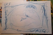 Pericle Fazzini (Grottammare 1913-Roma 1987) opera anni 60 certificata