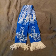 MSV Duisburg Fußball Fan-Schal blau Stadionmotiv Vereinslogo Schal Fanartikel