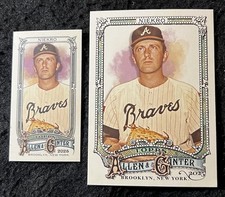 2025 Topps Allen & Ginter  - SP Mini -  #312 - Phil Niekro - Braves + SP Base