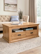 Clifton Coffee Table Oak Traditional Living Room Furniture