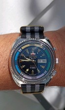 Imagen de vintage Orient automatic Japan automatic movement King diver watch gold accents