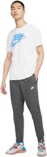Nike Men's XL Extra Large Grey NSW Club Jogger Sweatpants Cotton BV2762-071
