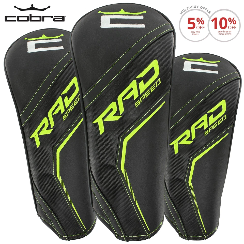 COBRA RADSPEED GOLF DRIVER FAIRWAY E HÍBRIDOS CUBIERTAS @ 40% DE DESCUENTO PRECIO DE VENTA SUGERIDO POR EL FABRICANTE - MULTICOMPRA