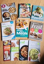 Lot of 10  Weight Watchers Meals BOOKS Recipes Points  Pre-Owned