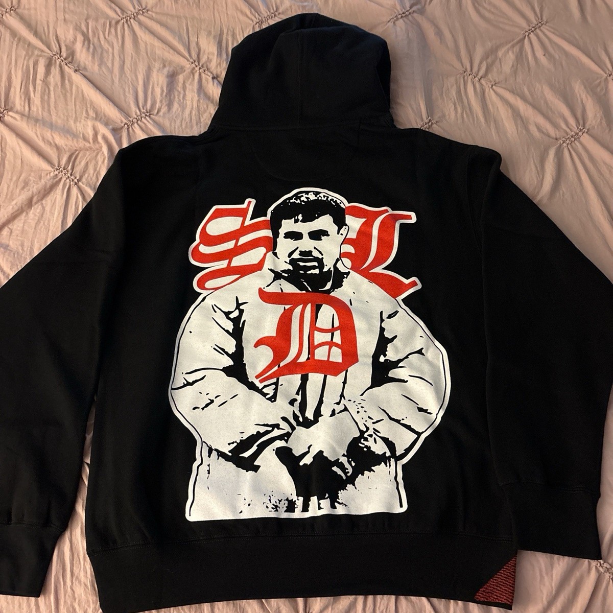 SDL Skys Da Limit Black El Chapo Hoodie Size XL NWT Rare $120