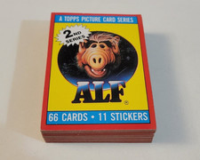 1988 ALF Series 2 COMPLETE BASE CARD SET 44 Nice NM/MT Topps ALIEN Martian UFO