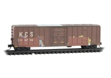 KCS 50' Rib Side Box Car Weathered Graffiti Micro-Trains MTL#027 51 192 N Scale
