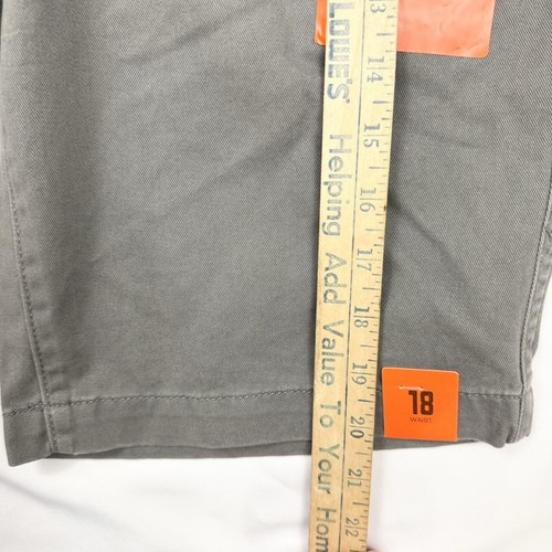 Urban Pipeline Shorts Boys Size 18 REG. Gray Chino Flat Front Adj Waist - Picture 12 of 16