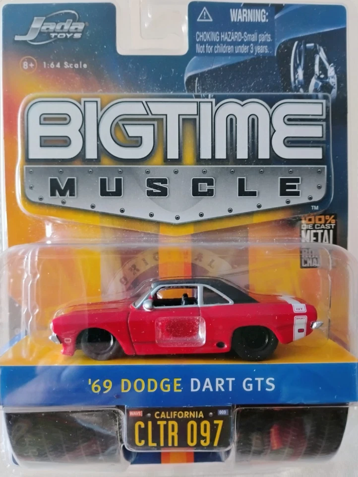 Lote de 7 autos Jada Big Time Muscle 2005-2007 5 autos de policía CHP y 2 autos musculosos 1:43 Foto 2 de 4