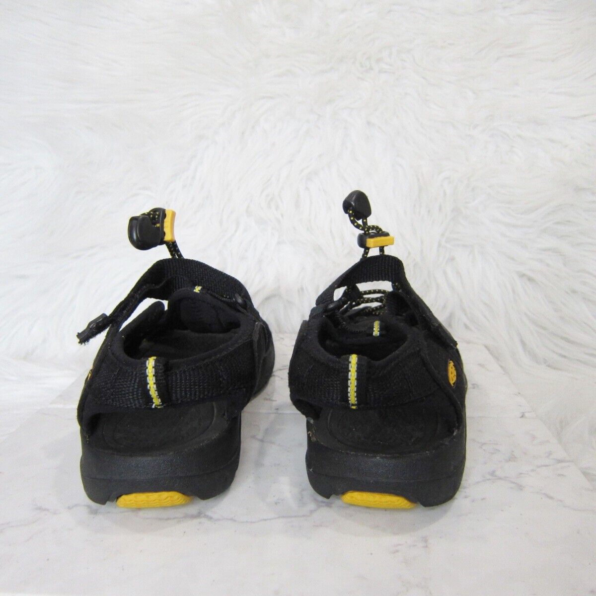 Sandali Keen Zuma punta aperta impermeabili escursionismo outdoor trail giovani taglia 3 neri