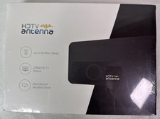 1080p HD TV Antenna 30 Mile Range Multidirectional New Sealed