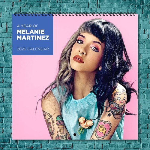 Melanie Martinez 2026 Wall Calendar 12 Month Celebrity Photo Calendar S L500 