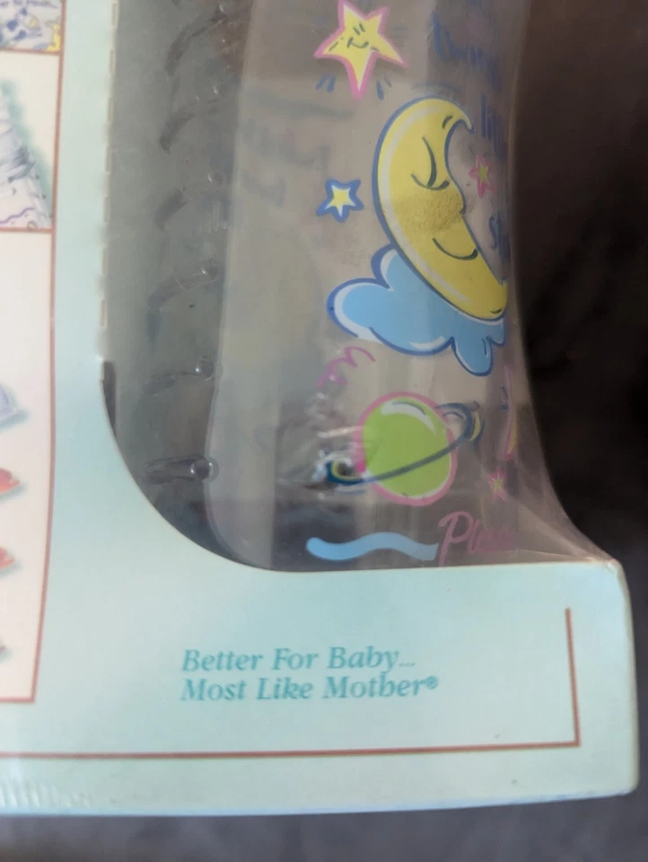 VINTAGE Playtex Drop-Ins ORIG DECORATED NURSER GIFT SET  NIPPLES LINERS BOTTLES - Image 4 of 4