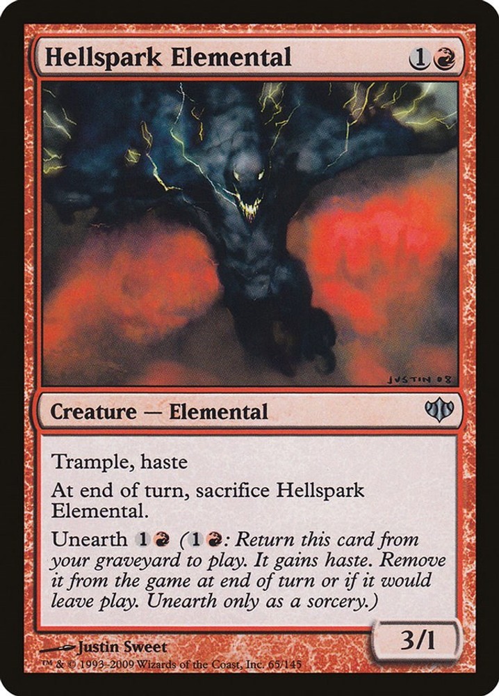 LP Foil - Hellspark Elemental CON - 65 Conflux
