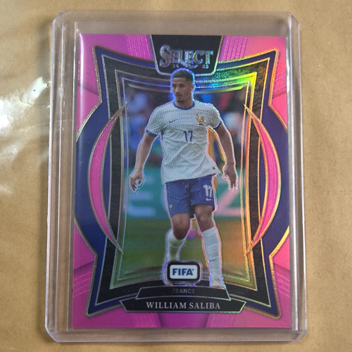 Panini Select FIFA 2024-25 William Saliba France #72 Terrace Prizm 34/59