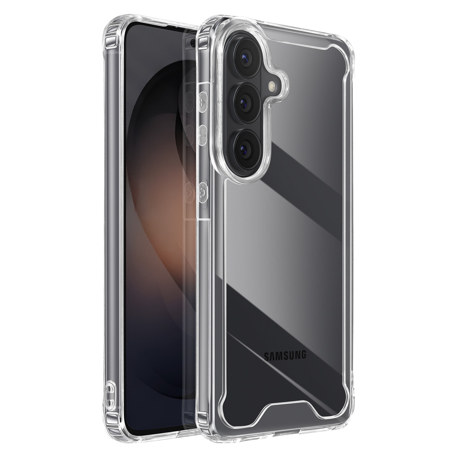 Coque Galaxy S26 antichoc dos rigide anti-jaunissement et angles blindés