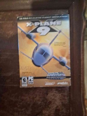X-Plane 9 Flight Simulator PC Mac DVD-ROM 6 Disc Set Game Complete