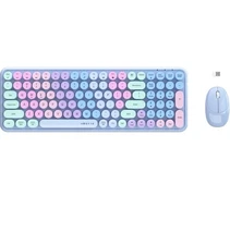 Wireless Keyboards and Mouse Combos, UBOTIE Colorful