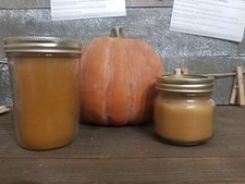 Pumpkin Spice Scented Beeswax Candle