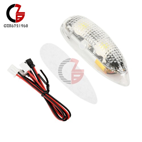 Wireless Navigation Light 1S Rechargeable 4 Modes LED Lights For RC Airplane FPV - Picture 25 of 30