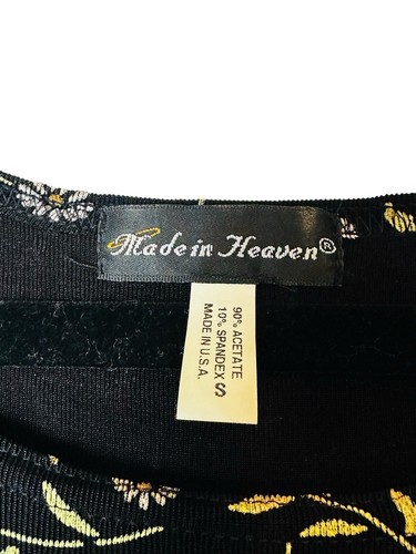 Made In Heaven Vintage Maxi Dress Dainty Floral 90s Y2K Boho Grunge Size Small - Picture 3 of 8