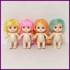 9.3 cm Mini mimilu  doll temperature sensitive color changing hair single