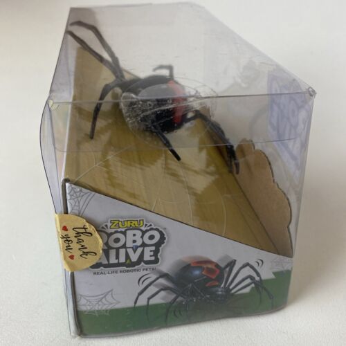 Robo Alive Crawling Creepy Hairy Spider Battery-Powered Robotic Toy by ZURU - Picture 6 of 8