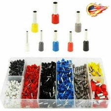 Connectors Cord Wire Crimp Cable Pin End Bootlace Ferrule Terminals Kit 1200PCS